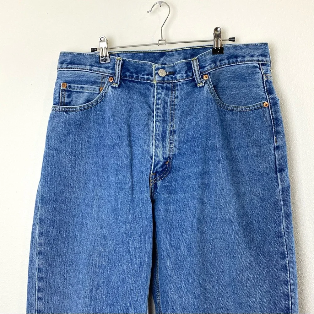 Levi's 550 Denim Blue Jeans - 36 x 34